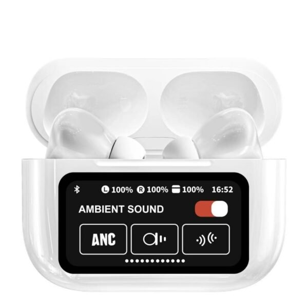 A9 Pro Smart Touch Screen Wireless Earbuds