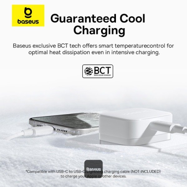 Baseus 20W Palm Fast Charger Type C UK Pin