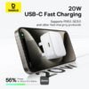 Baseus 20W Palm Fast Charger Type C UK Pin