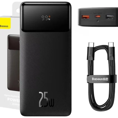 Baseus 20000mAh 25W Bipow Digital Display Fast Charge Power Bank