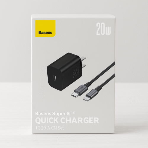 Baseus Super Si Quick Charger 1C 20W Black
