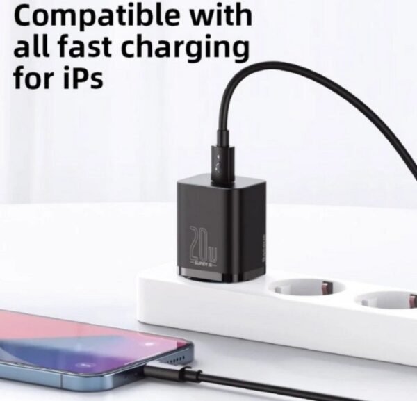 Baseus Super Si Quick Charger 1C 20W Black