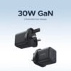 UGREEN 30W GaN Charger 3 Ports PD 3.0 USB C Charger