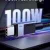 UGREEN 1 Meter 100W 5A MaxType-C to Type-C PD Fast Charging Nylon Braided