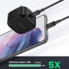 UGREEN 25W Type-C PD UK Pin Fast Charger With Type-C to Type-C 2 Meter Cable